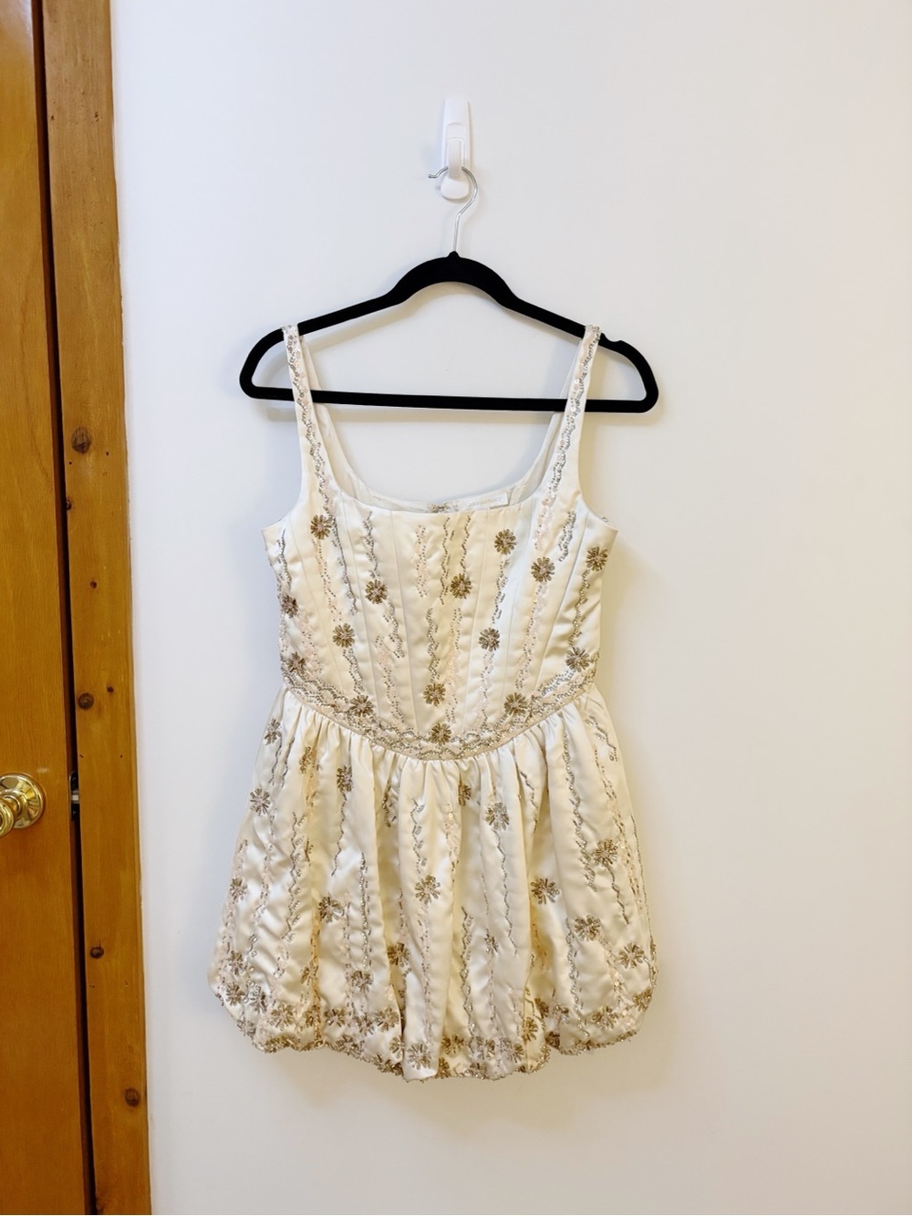 LoveShackFancy Brookhaven Bodice Bubble Luxe Dress - Picture 7 of 12